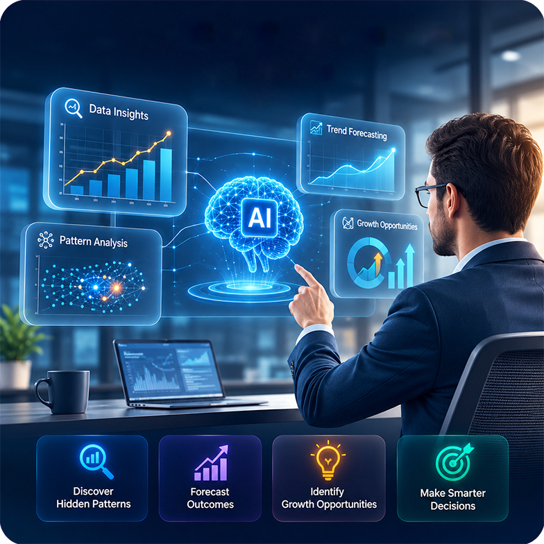 Improve decision- making with AI